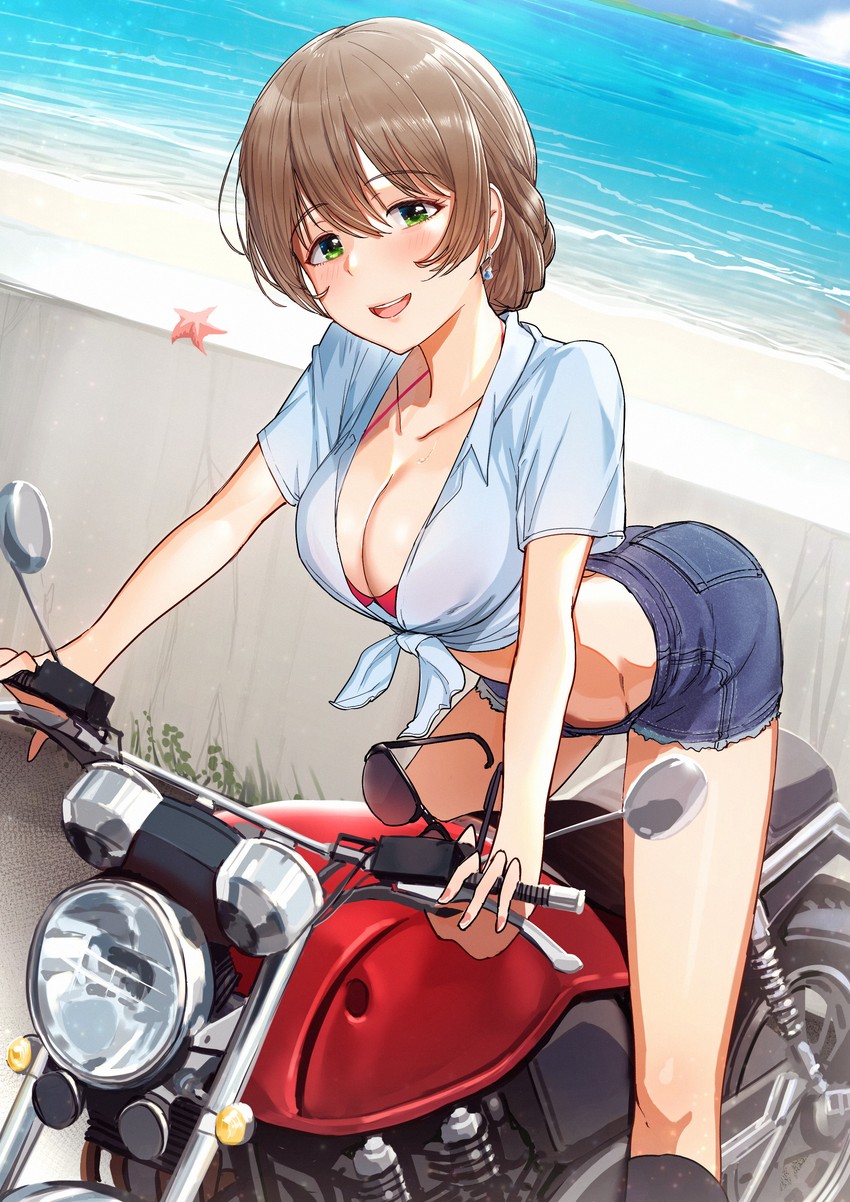 sakuramori kaori (idolmaster and 1 more) drawn by suzuki_puramo
