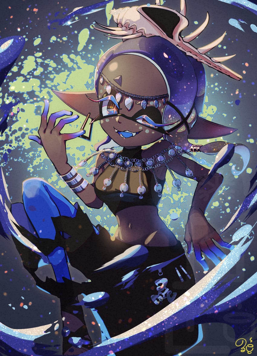 frye (splatoon and 1 more) drawn by norwo724
