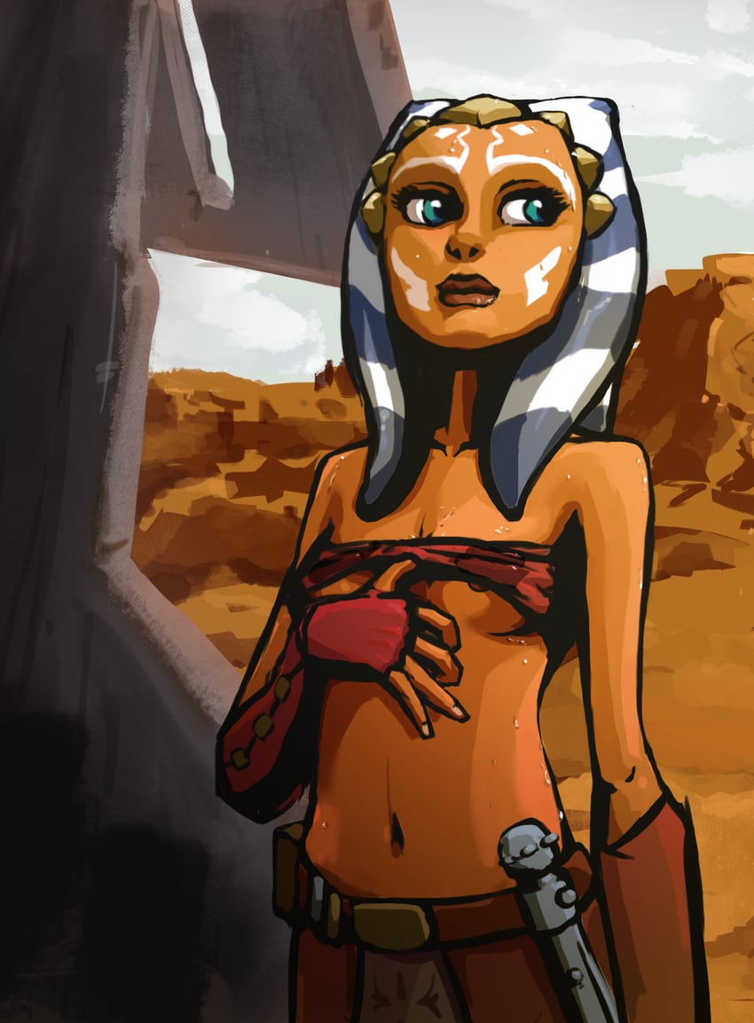 ahsoka tano (star wars and 1 more) drawn by tourbillon