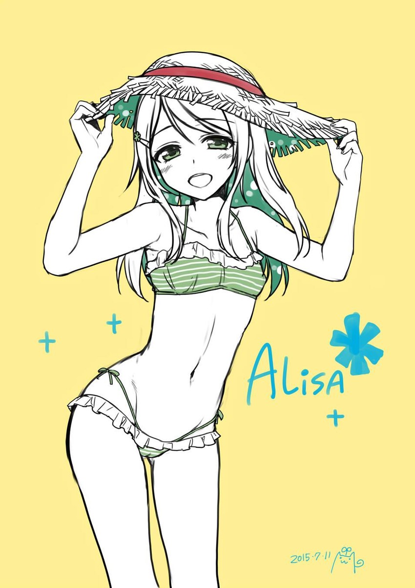 ayase alisa (love live! and 1 more) drawn by alpha_(yukai_na_nakamatachi)