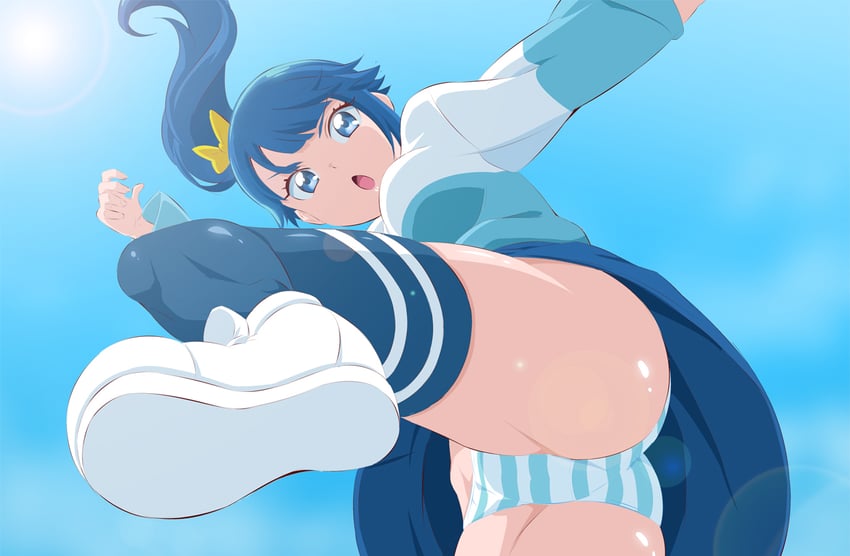 sora harewataru (precure and 1 more) drawn by fuchi_(nightmare)