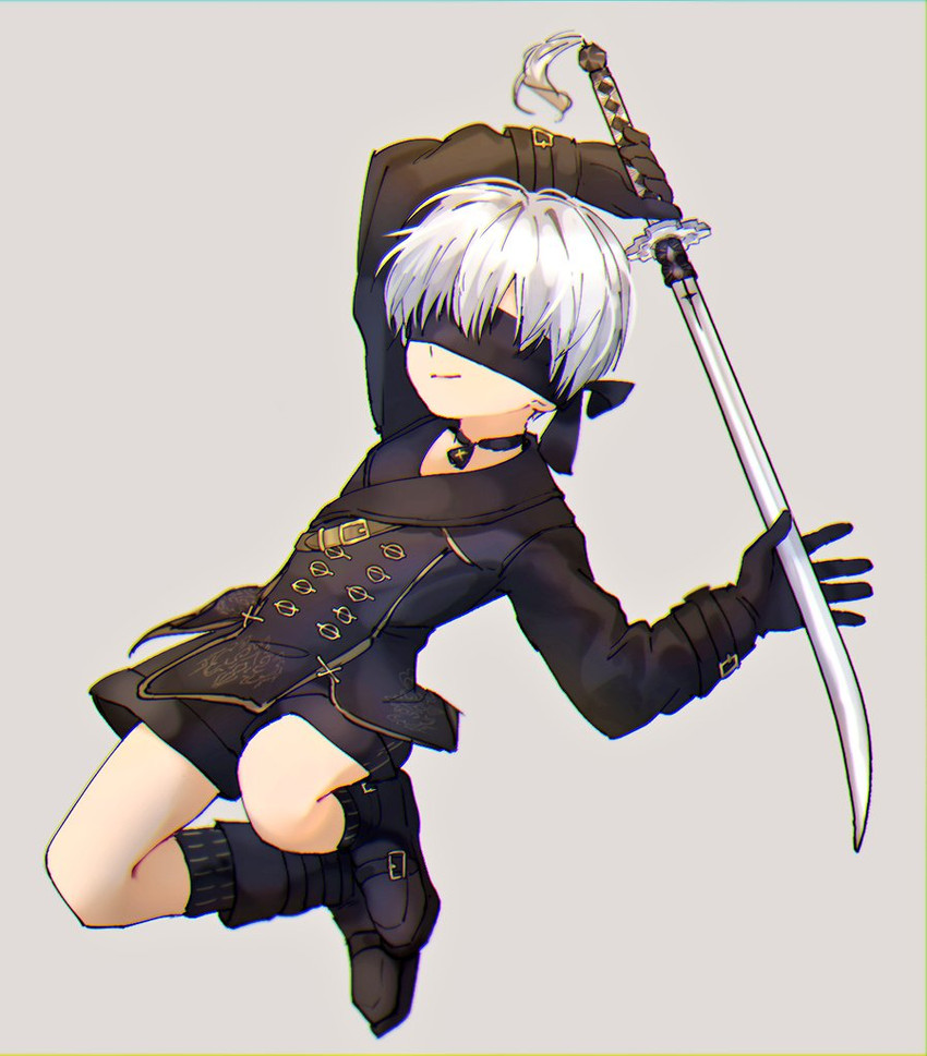 9s (nier and 1 more) drawn by toron_0812