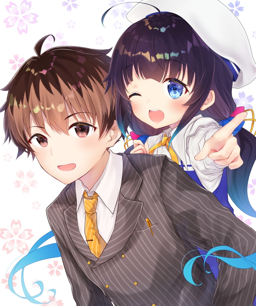 hinatsuru ai and kuzuryuu yaichi (ryuuou no oshigoto!) drawn by gyozanuko
