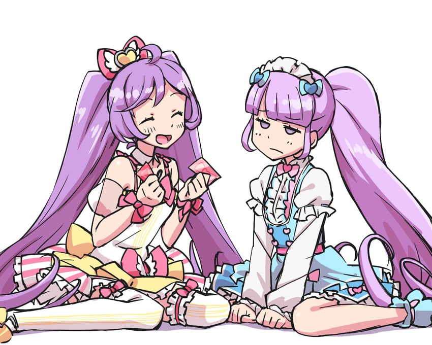 manaka laala and manaka non (pretty series and 1 more) drawn by masunikuru