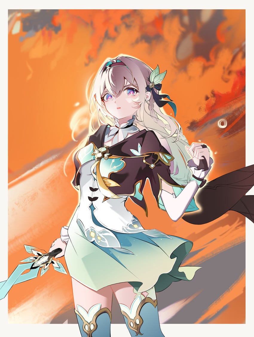 firefly (honkai and 1 more) drawn by qing_lu_(sjxz7588)