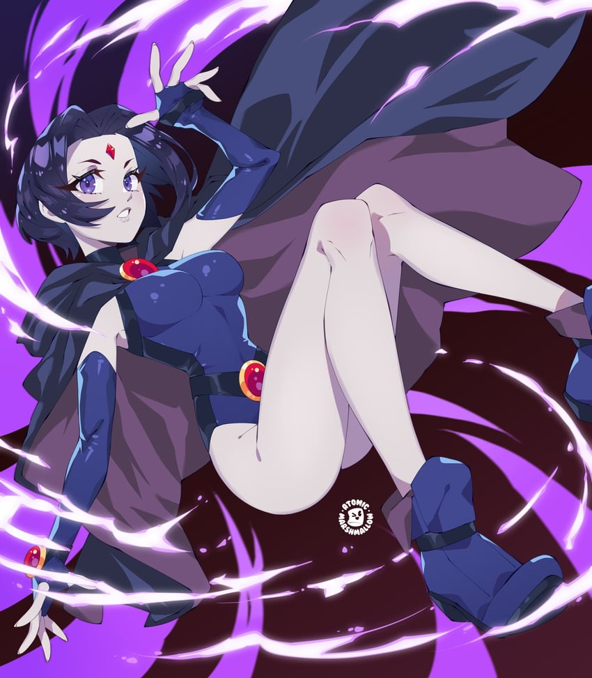 raven (dc comics and 2 more) drawn by atomicmrshmallw