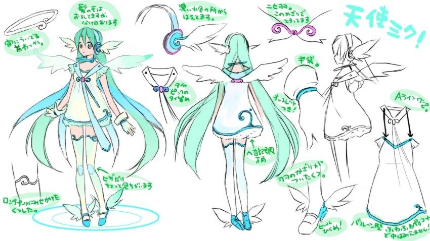 hatsune miku (vocaloid and 3 more) drawn by minami_(taiyou_no_hana)
