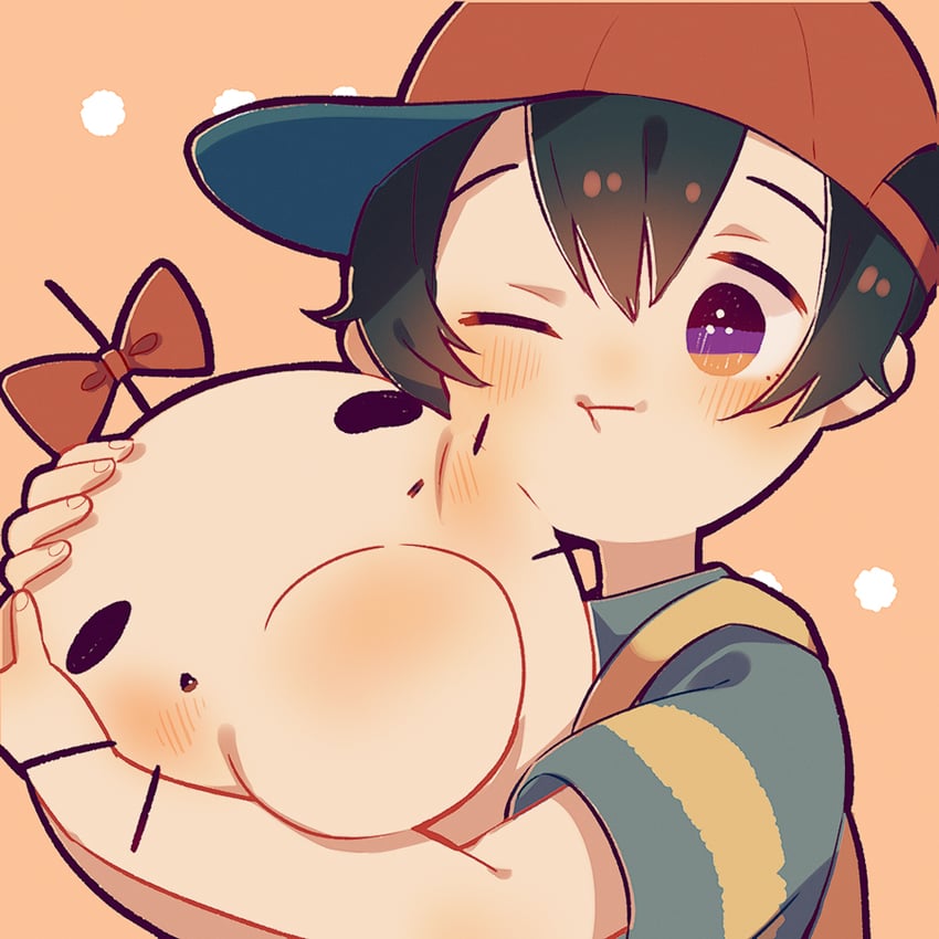 ness and doseisan (mother and 1 more) drawn by shifumame