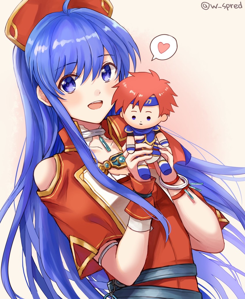 roy and lilina (fire emblem and 1 more) drawn by wspread