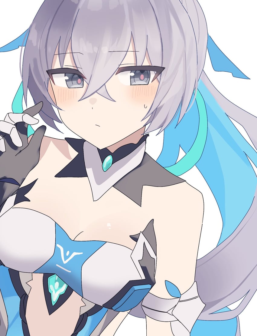 bronya zaychik (honkai and 1 more) drawn by h2o_omizu