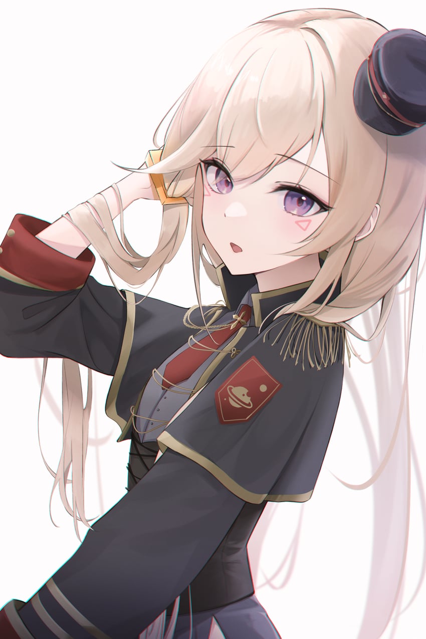 komori met (nanashi inc. and 1 more) drawn by nif7y