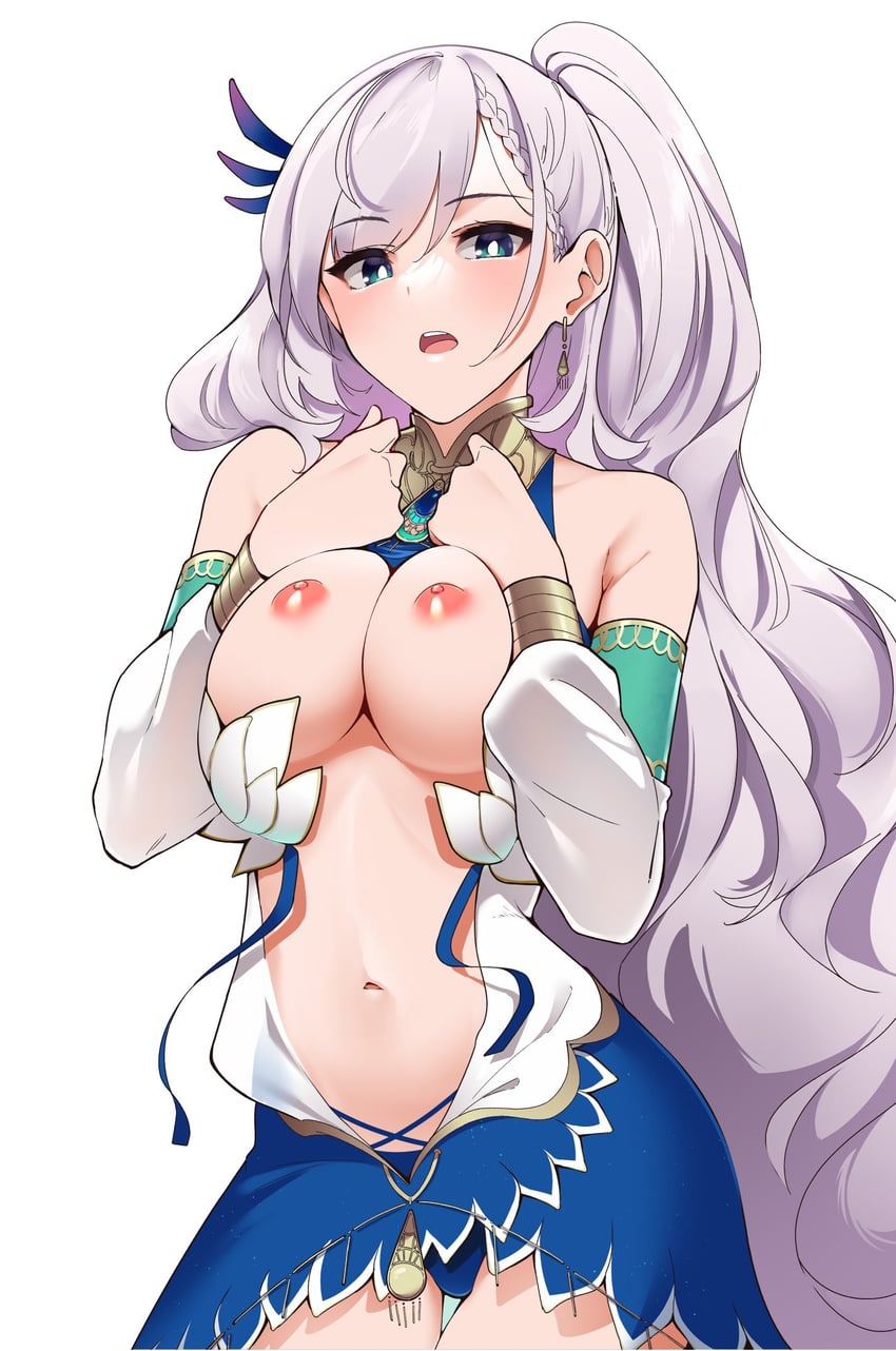 pavolia reine (hololive and 1 more) drawn by yuyu5x