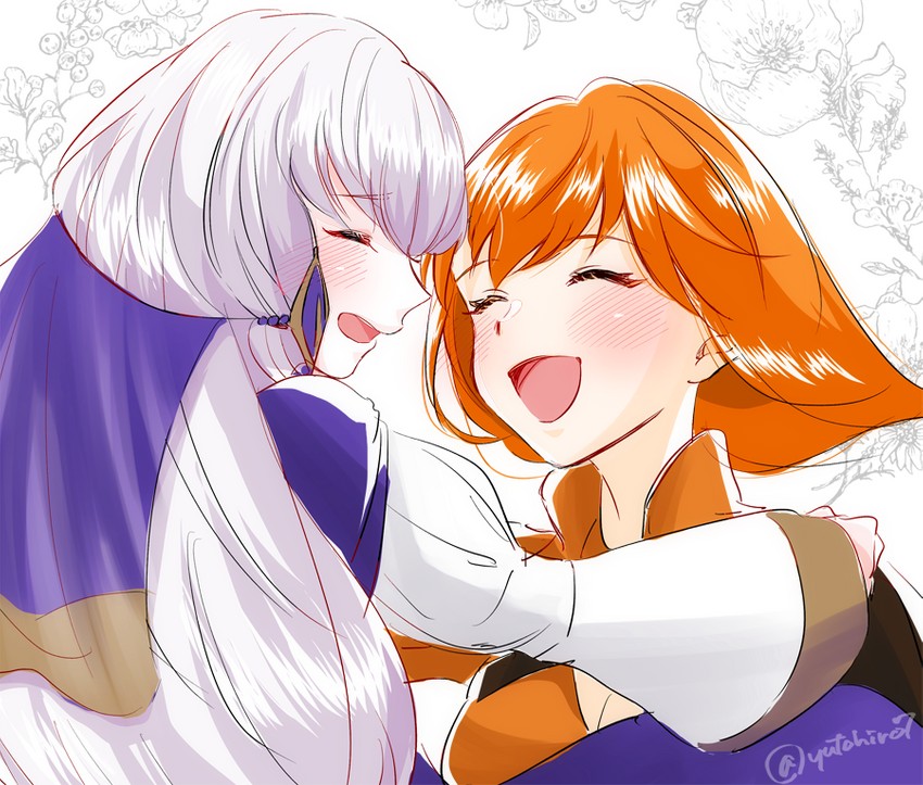 lysithea von ordelia and leonie pinelli (fire emblem and 1 more) drawn by yutohiroya