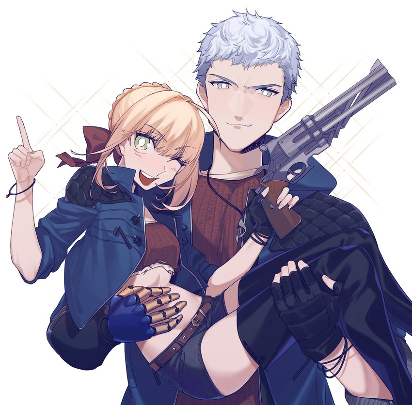 nero claudius and nero (fate and 3 more) drawn by liangchanxingmingrixiang