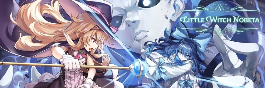 nobeta and tania (little witch nobeta) drawn by ks_(xephyrks)