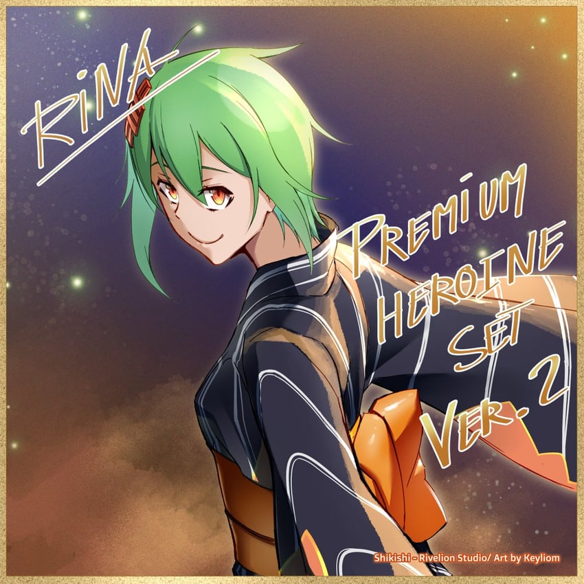shinomiya rina (digimon and 2 more) drawn by keyliom