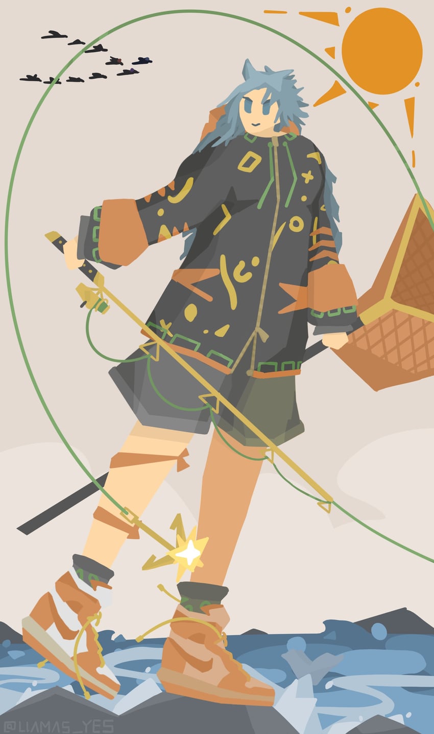 himemushi momoyo (touhou) drawn by llamas_yes