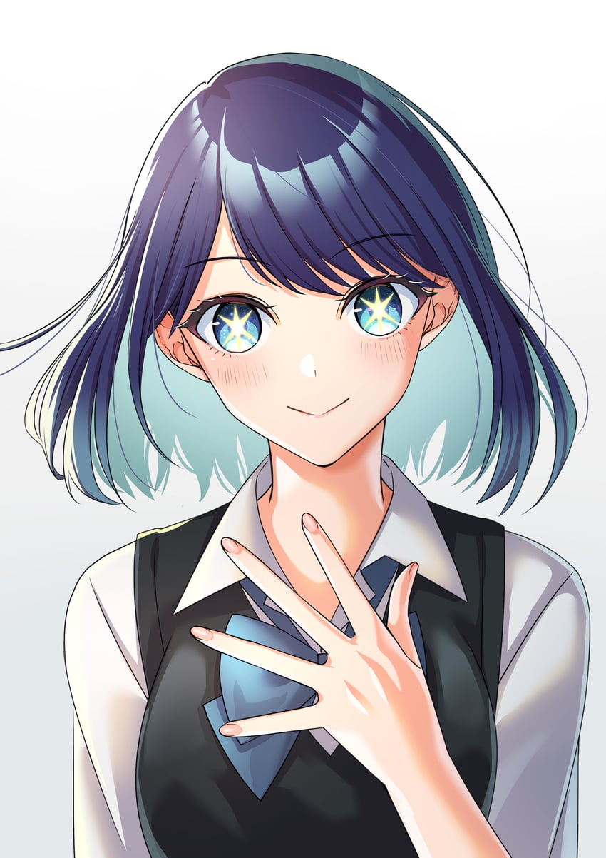 kurokawa akane (oshi no ko) drawn by koto_noble_gas