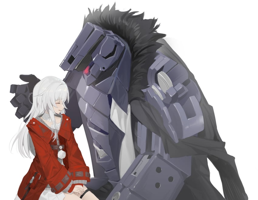 clara and svarog (honkai and 1 more) drawn by shu_kunkuokuozi