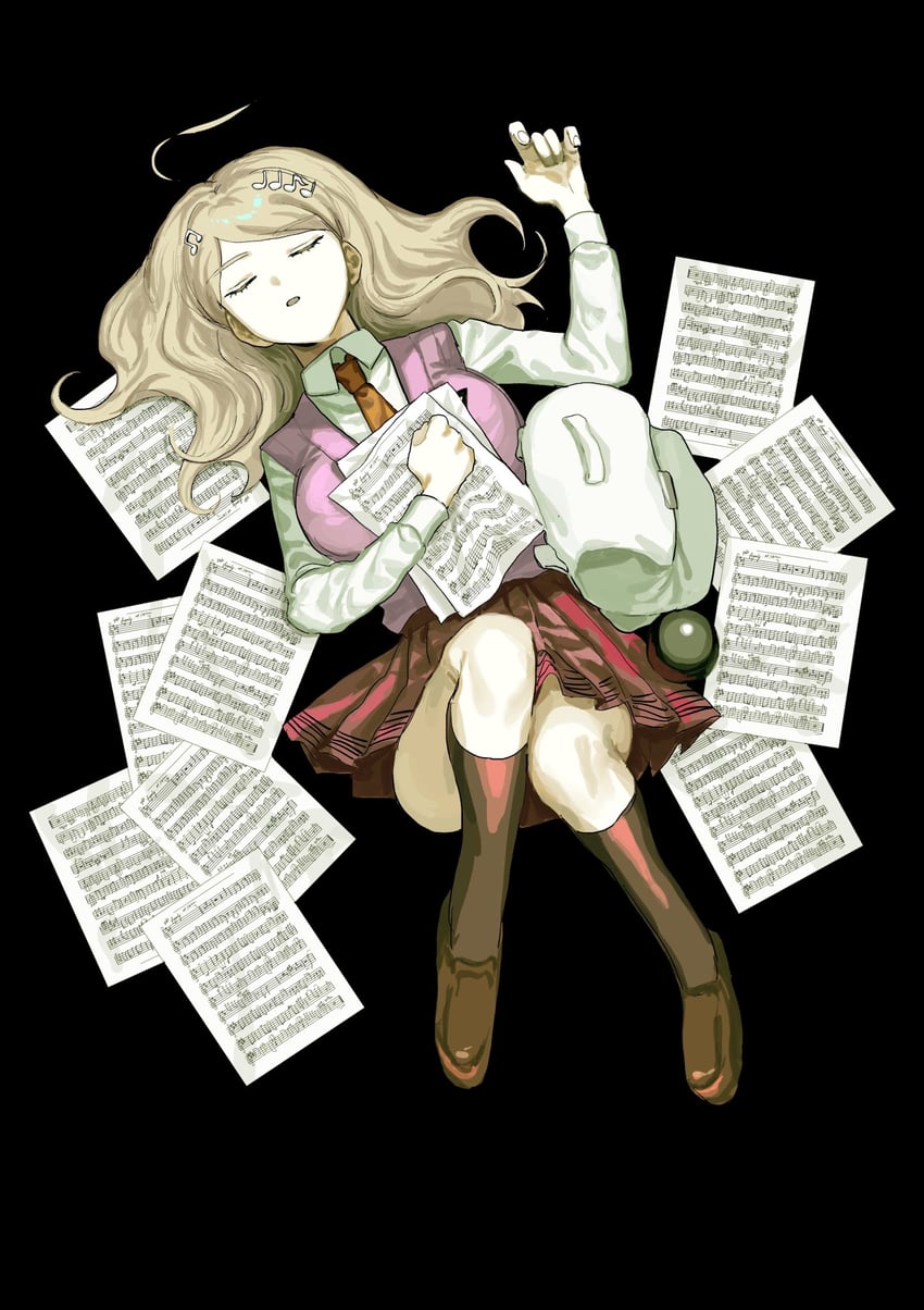 akamatsu kaede (danganronpa and 1 more) drawn by hiro_(h1pvx)