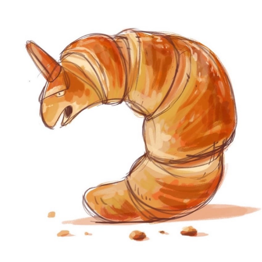 onix (pokemon) drawn by macintyrerath