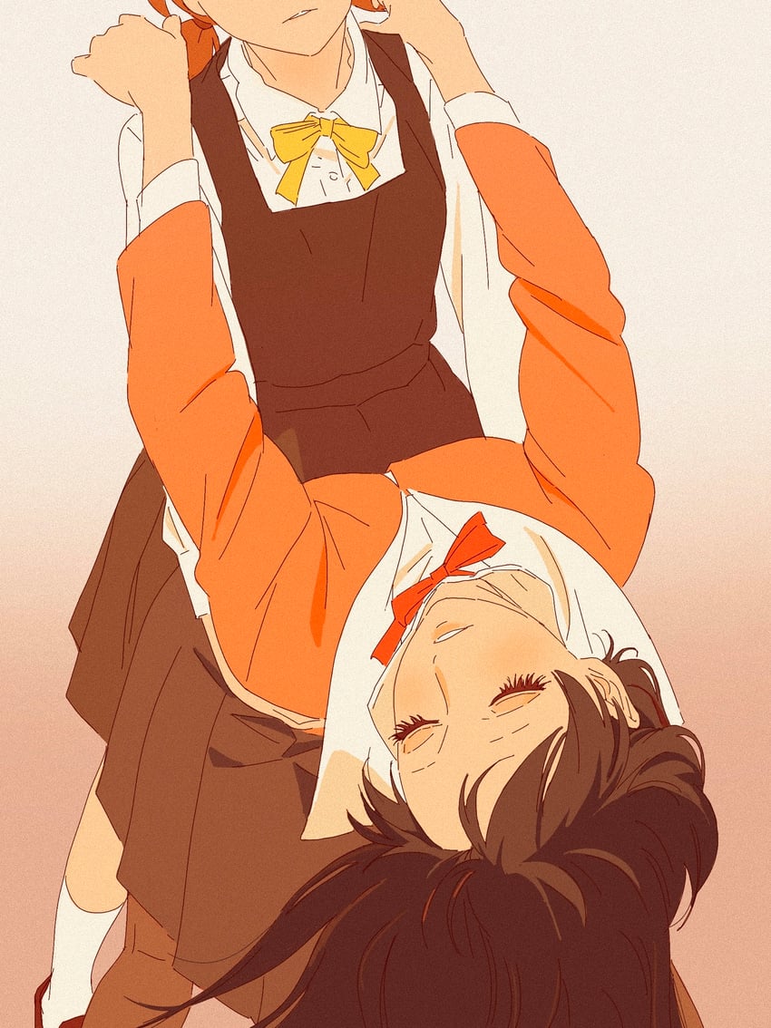 koito yuu and nanami touko (yagate kimi ni naru) drawn by 55bata6rou
