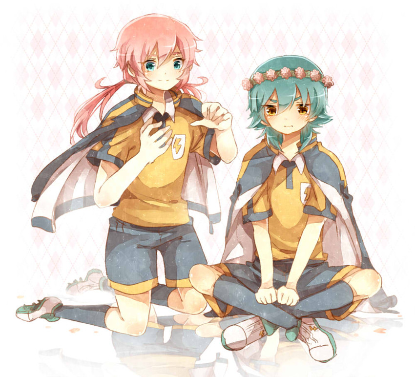 kirino ranmaru and kariya masaki (inazuma eleven and 1 more) drawn by poison916