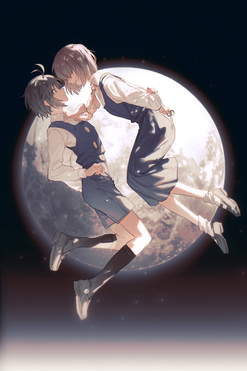 kikuchi makoto and hagiwara yukiho (idolmaster) drawn by yumi_xsh