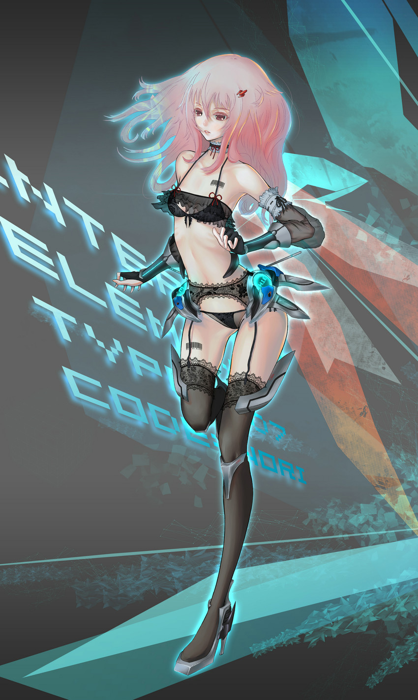 yuzuriha inori (guilty crown and 1 more) drawn by bachsnov
