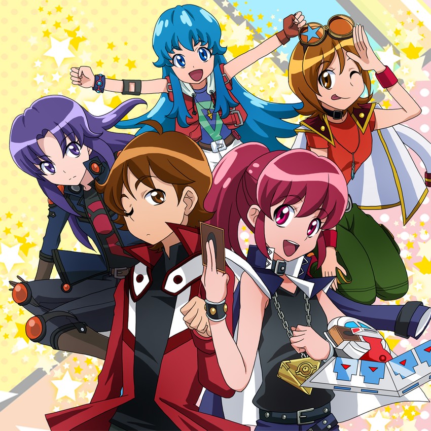 yuki judai, fudo yusei, shirayuki hime, aino megumi, oomori yuuko, and 5 more (precure and 7 more) drawn by masako_(sabotage-mode)
