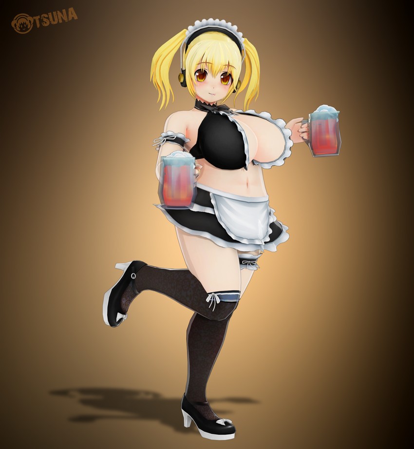 super pochaco (nitroplus) drawn by otsunao