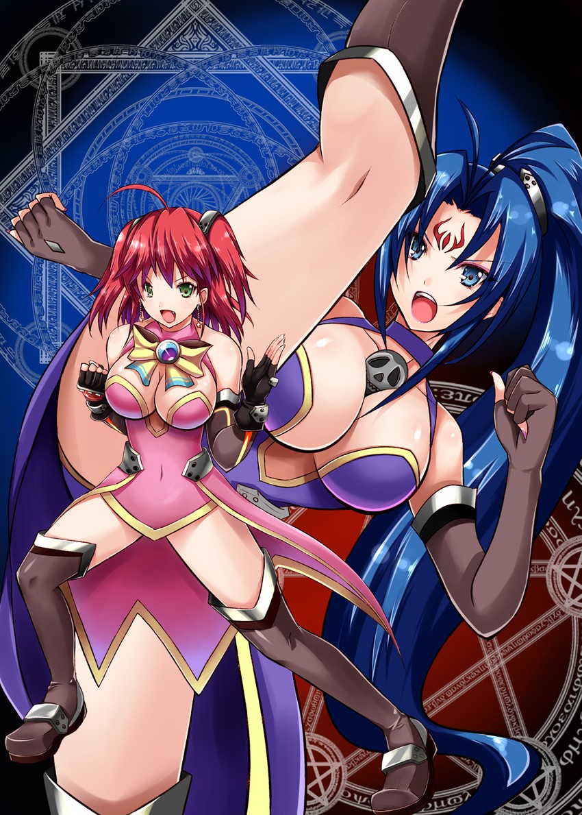 alice wishheart and rosemary bergamot (magical halloween) drawn by yuki_mizore
