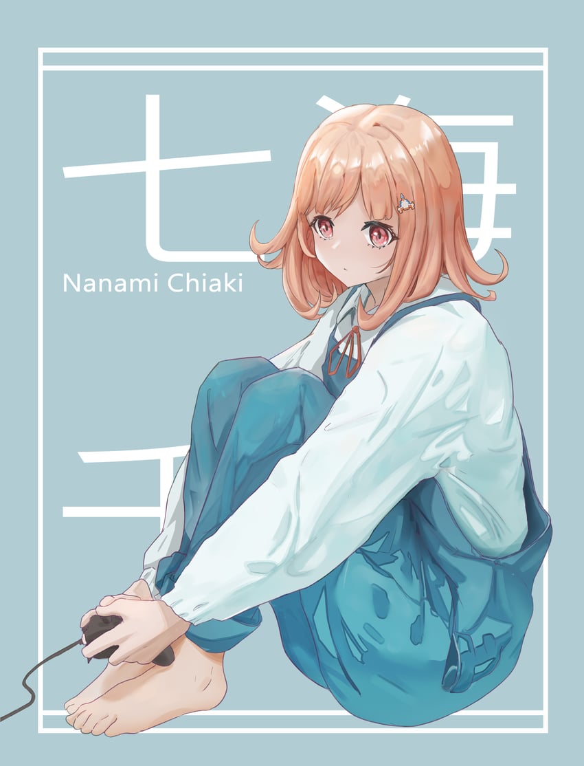 nanami chiaki (danganronpa and 1 more) drawn by sanseki-hahn