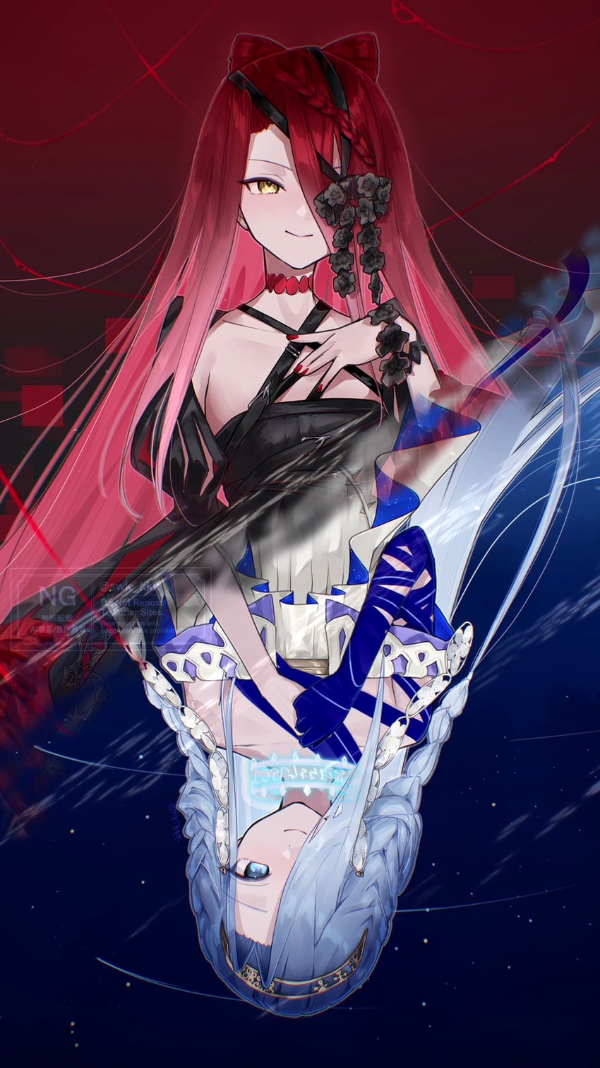 typhon ephemeros and typhon epsilon (fate and 1 more) drawn by suwa_(swk_kkk)