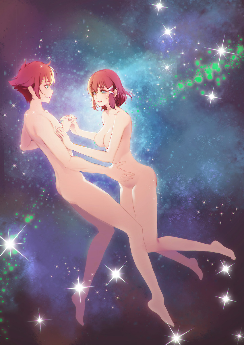 tokishima haruto and sashinami shouko (kakumeiki valvrave) drawn by ryushin