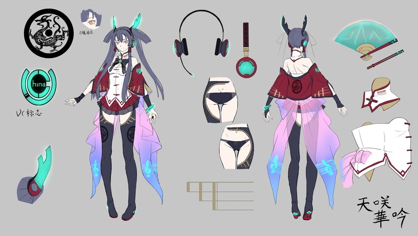 amasaki kagin (original and 2 more) drawn by ryuuzaki_ichi