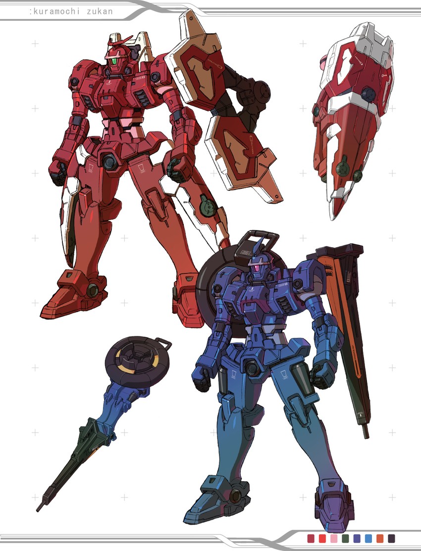 vayeate and mercurius (gundam and 1 more) drawn by kuramochi_kyouryuu