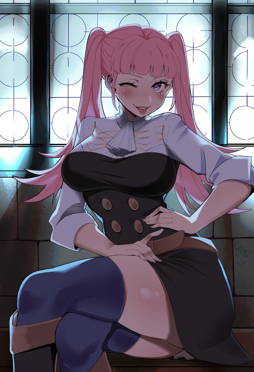 hilda valentine goneril (fire emblem and 1 more) drawn by ceroccb
