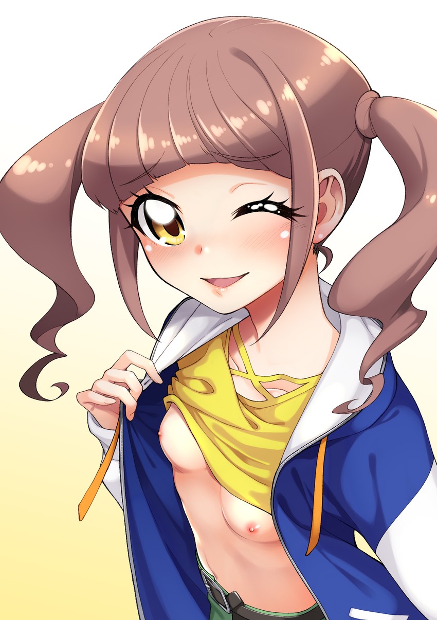 hiramitsu hinata (precure and 1 more) drawn by hayashi_keita