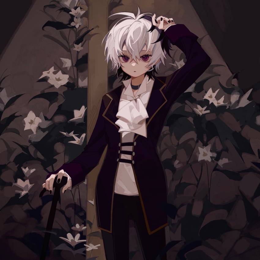 flower (vocaloid and 2 more) drawn by eight-b