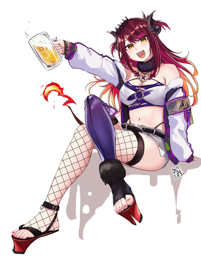 susabi navia (indie virtual youtuber) drawn by akira_miku_ver
