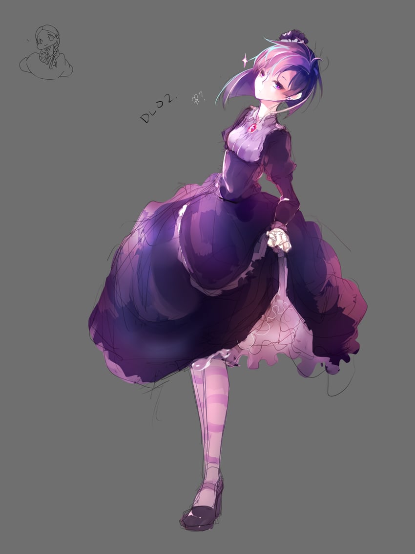 blackberry cookie (cookie run and 1 more) drawn by soomin8879