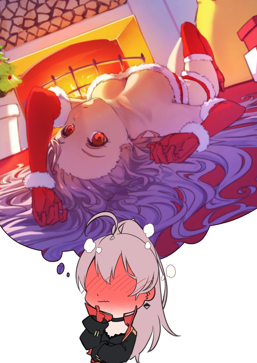 manjuu and jean bart (azur lane) drawn by hatski.sin