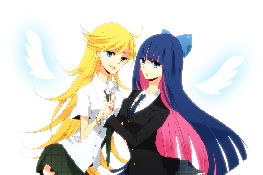 stocking and panty (panty & stocking with garterbelt) drawn by saya1219