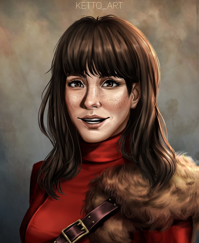 anne sallow (wizarding world and 4 more) drawn by ketto-art