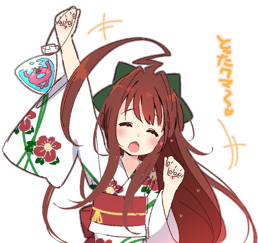kuma and enemy lifebuoy (kantai collection) drawn by yoru_nai