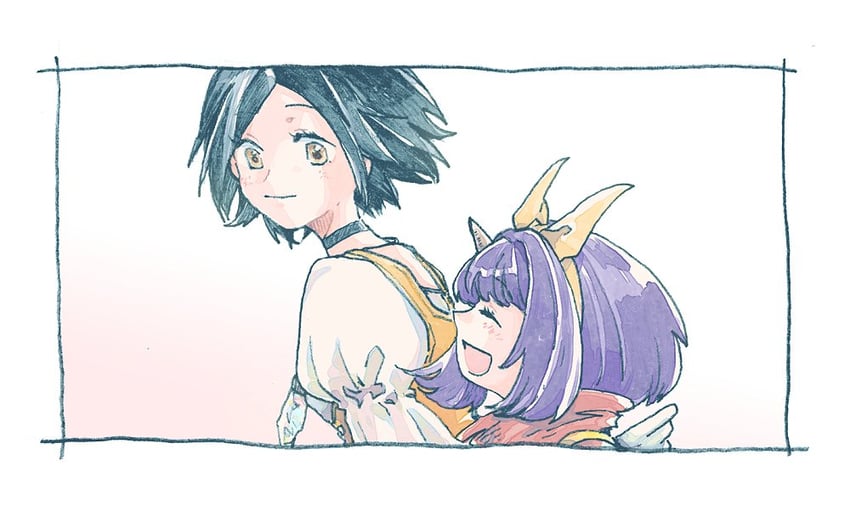 garnet til alexandros xvii and eiko carol (final fantasy and 1 more) drawn by michibata_65