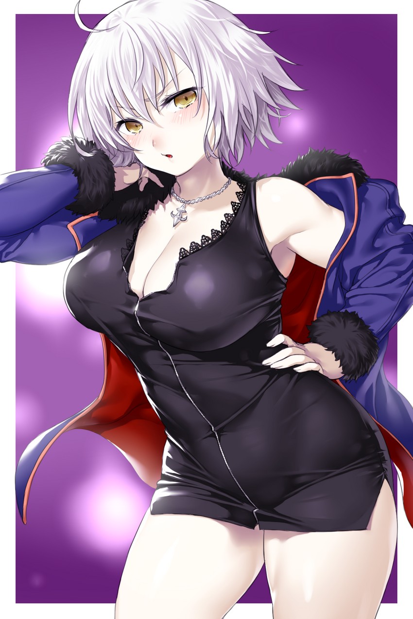 jeanne d'arc alter (fate and 1 more) drawn by onsoku_inu