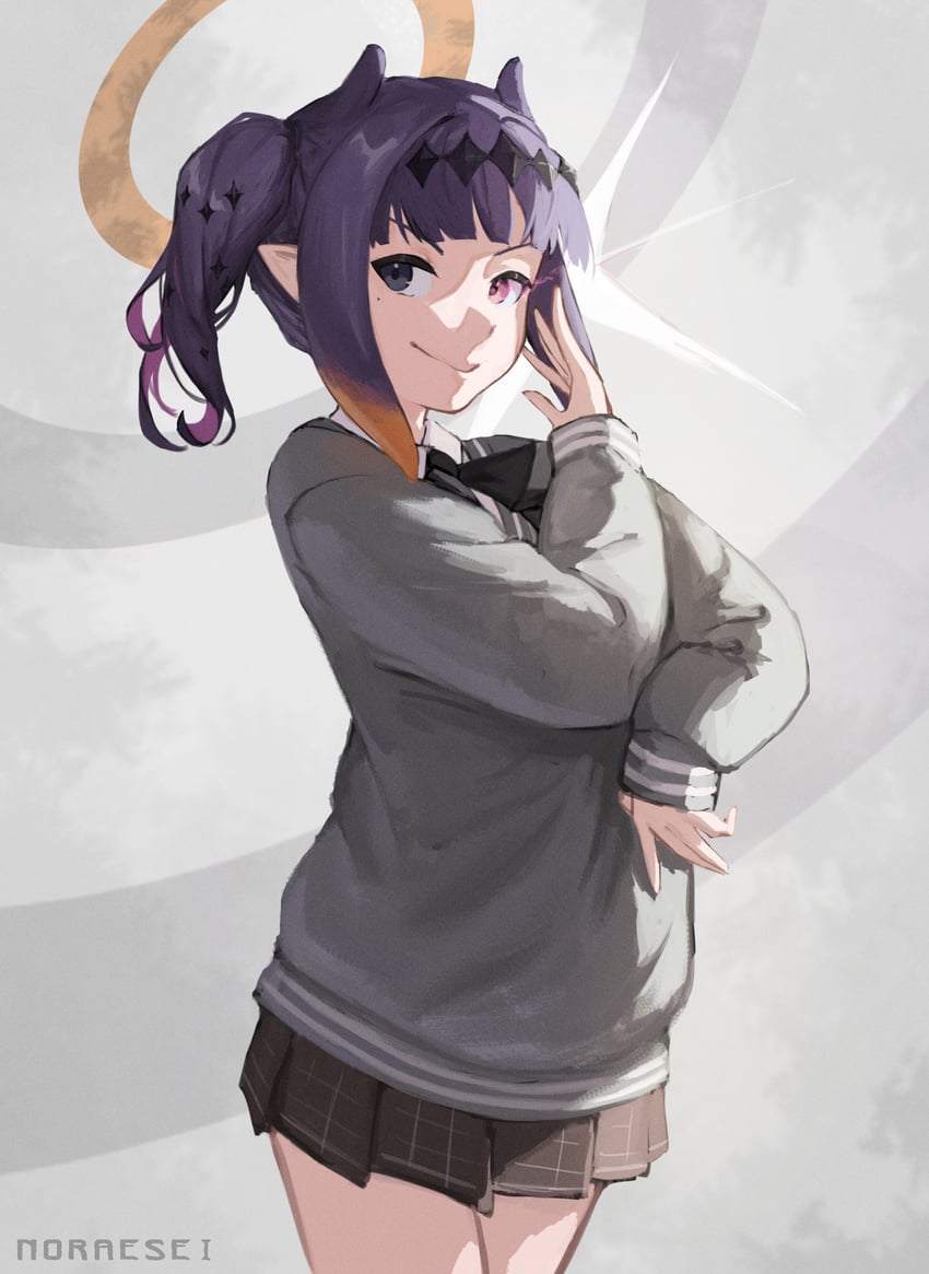 ninomae ina'nis (hololive and 1 more) drawn by noraesei