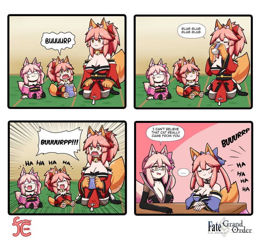 tamamo, tamamo no mae, tamamo cat, and koyanskaya (fate and 1 more) drawn by keita_naruzawa